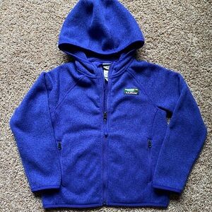 L.L.Bean little kids Sweater Fleece, Hooded